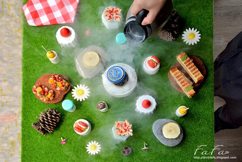 
Yellow Lemon。台北大直野餐PicNic甜點下午茶 分子創意
