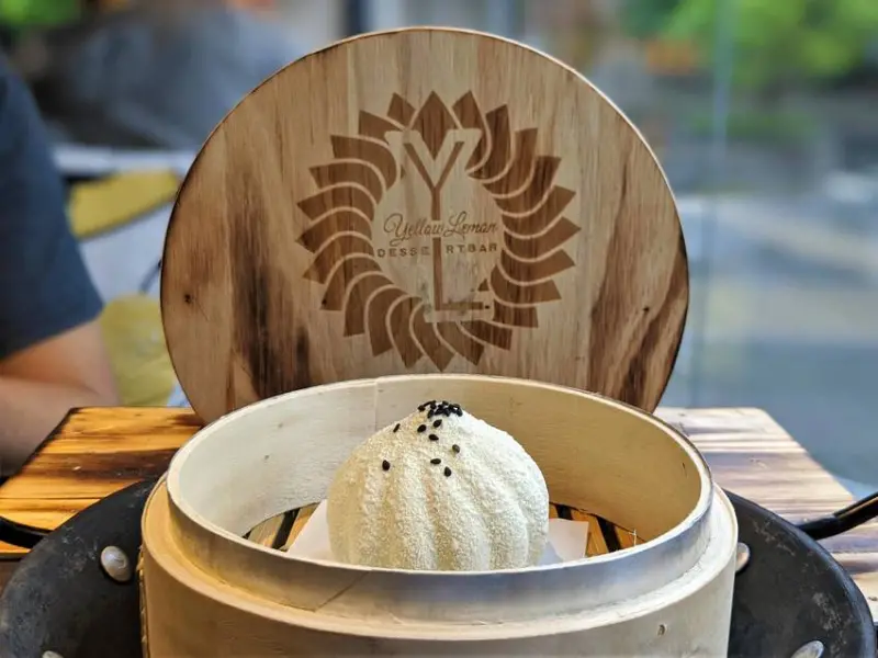 Yellow Lemon Dessert Bar 黃檸檬｜蒸籠小籠包竟然是甜點？！你絕對沒看過的驚奇分子料理！保證驚艷的戰斧豬排！台北下午茶推薦、台北甜點推薦、中山下午茶推薦、台北客製蛋糕推薦