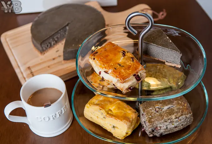 [宅配美食] 華膳美食網・綜合司康&黑芝麻起司蛋糕