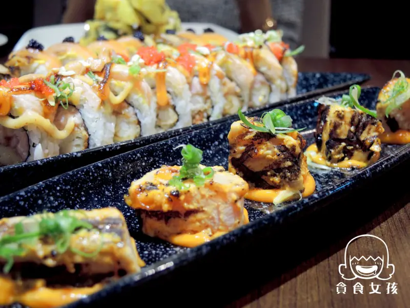 台北忠孝敦化)德相 N.C.I.S美式加州壽司-壽司迷必吃！不愛吃生魚片也會愛上他/東區216巷美食/東區美食/台北聚餐/台北多人聚餐/加州卷/台北日式料理/