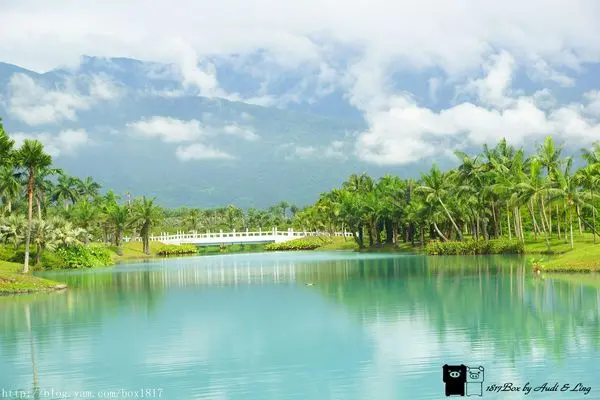 【花蓮。壽豐】雲山水。湖水綠的夢幻人工湖