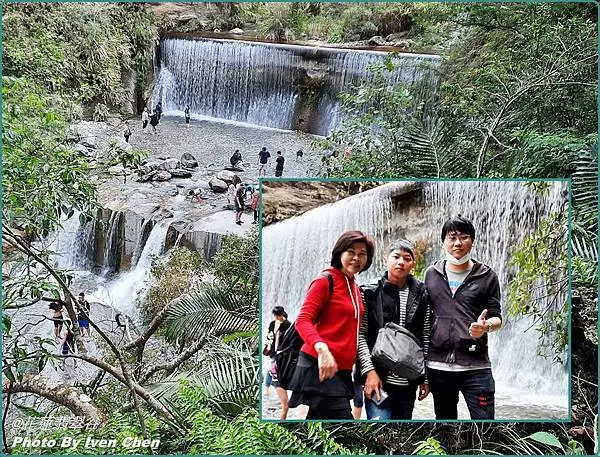 《花蓮景點》水簾夢幻瀑布/免門票玩水消暑秘境/騎機車拉風遊花蓮/花蓮銅門大橋旁『翡翠谷水簾瀑布』Iven の窩-分享生命中的美好