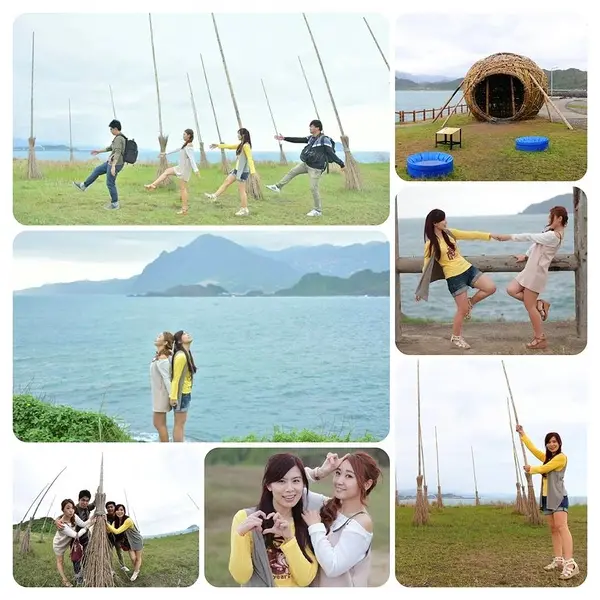 【基隆旅遊】潮境公園旁的環保復育公園~出現哈利波特魔法學院巨大飛天掃帚，IG新熱門打卡景點GOGO              