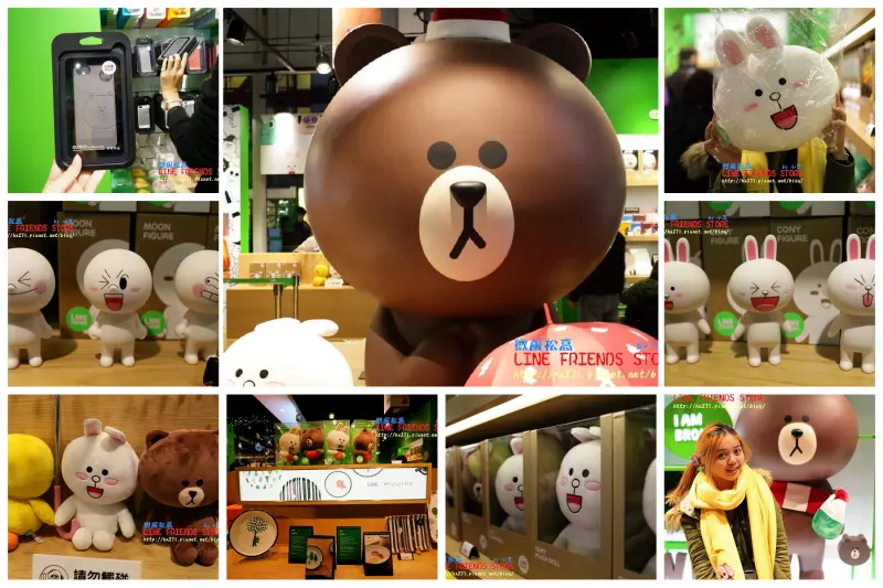 【台北信義】療癒熊大兔兔．LINE FRIENDS STORE微風松高店