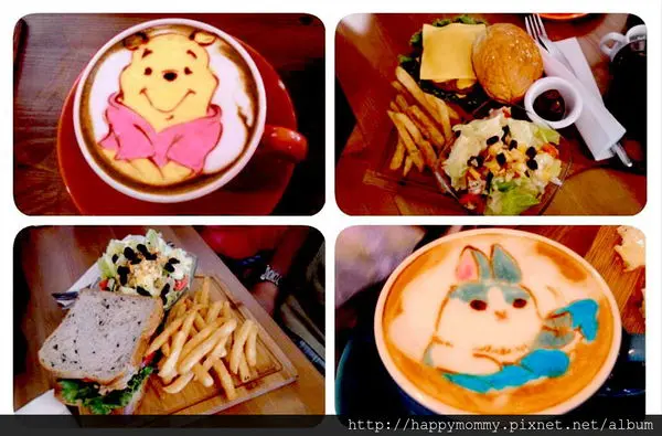  ♥ 天母可愛的拉花咖啡 été café 營養美味的早午餐