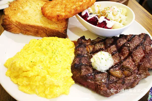 【台北美食】『the Chips美式餐廳』品嚐道地經典美式原味餐廳~厚片牛排早午餐