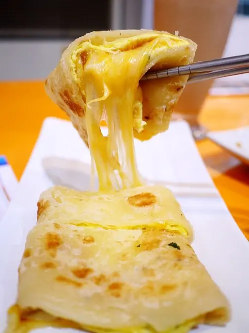 【台北】中山 捲餅咬鹿早午餐專賣 鮮奶厚片‧初鹿鮮奶茶‧超牽絲捲餅‧蜜糖法式♥♥♥ 