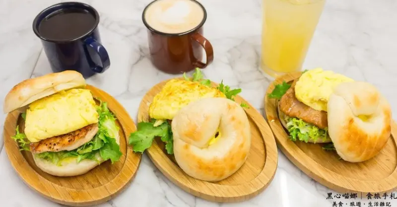 高雄苓雅︱Bodis手作三明治　質感療癒系黃金厚蛋貝果，吃進明媚陽光，掃除上班時的癒悶心情！