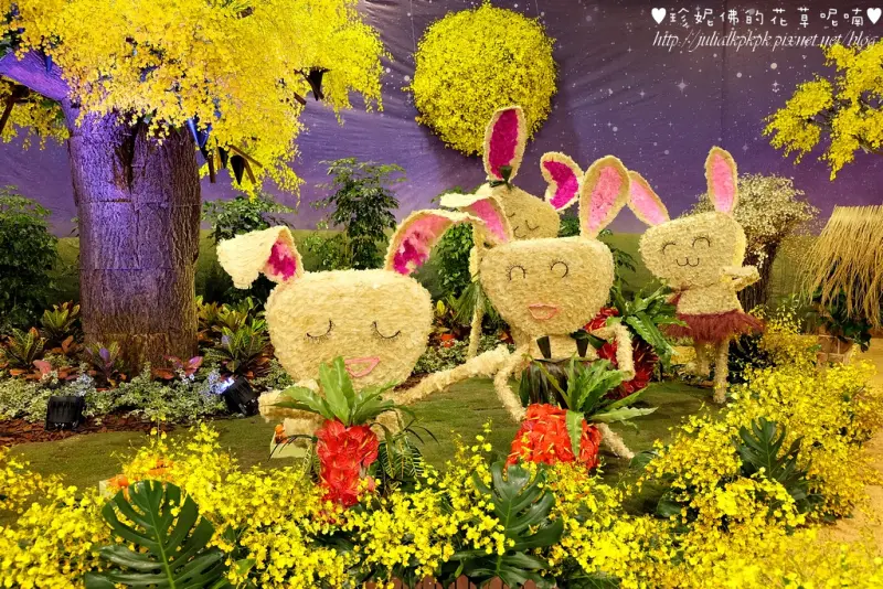 【台北-中山區】2015 花卉裝置藝術設計大展「繽紛花彩迎新年」