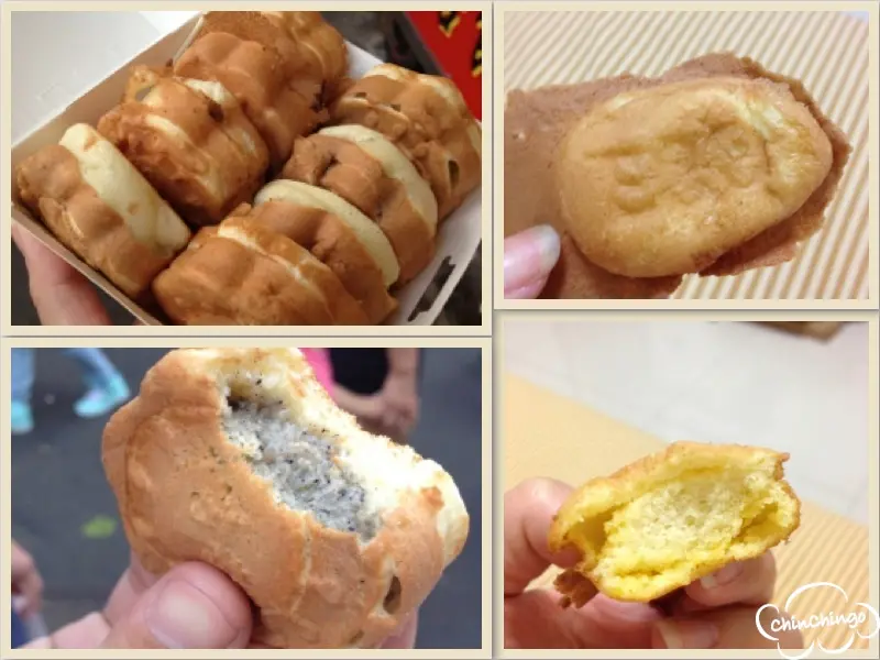 【台中 北區】古都梅花燒PK雄爺雞蛋糕＠一中夜市