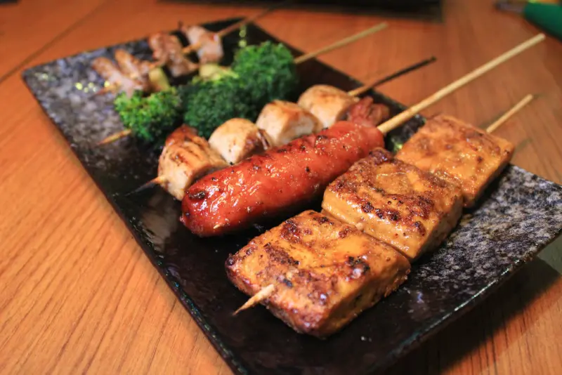 【台北美食】柒-串燒屋，下班小聚首選，慢慢吃慢慢聊的平價串燒 (外帶美食!!!) 用心的美味。