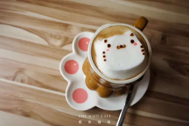 療癒系貓咪咖啡，框影咖啡TheWhoCafe