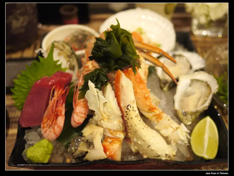 [上引水產-快意鮮味吧] 網友們稱之台北築地市場, 熊七加嘎大蝦~