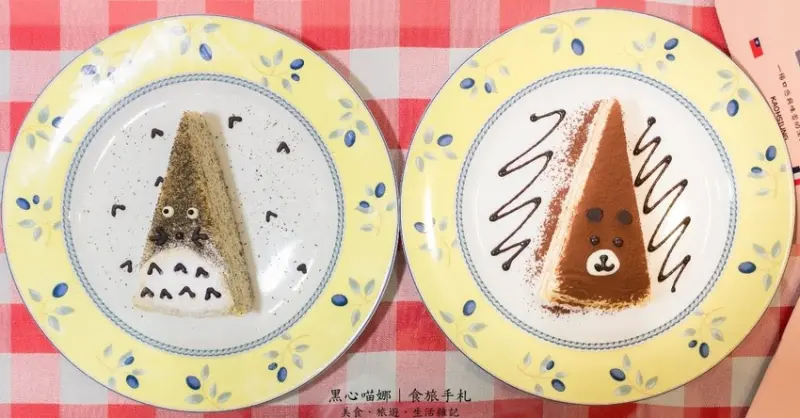 高雄苓雅︱亞力的家法式薄餅小館（榭茉瓦法式薄餅小館Chez moi）　可愛造型千層蛋糕、傳統法式薄餅的Ｑ軟好滋味，不論鹹甜都精彩！❤