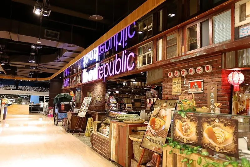 [食記。北部]新北板橋|mega百貨。大食代。吐司工坊～新加坡美食滋味