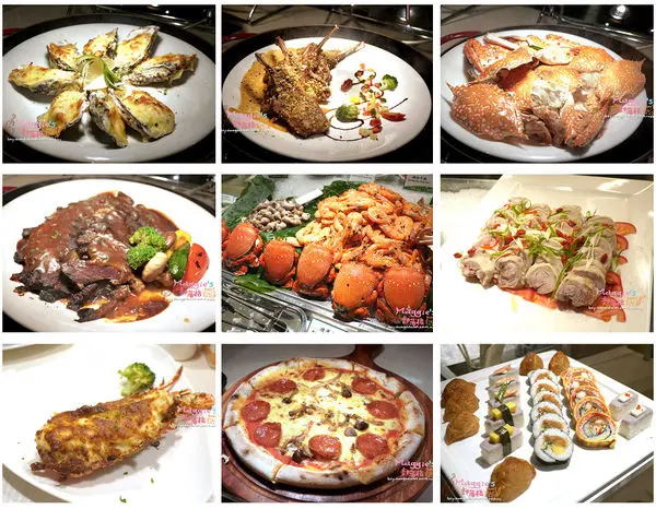 【MAGGIE的食記】台北凱撒大飯店Checkers餐廳 自助式吃到飽 台北車站交通超方便 顛覆以往美味呈現！