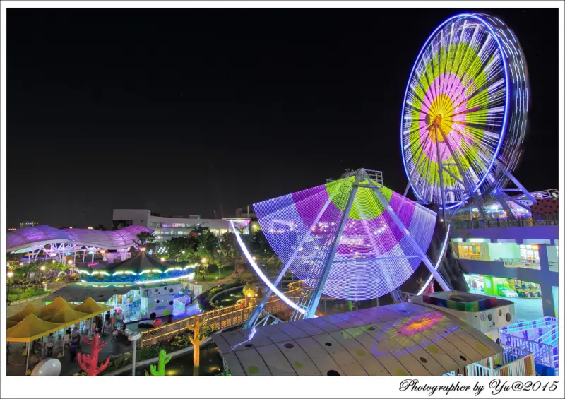 [攝影]【淡水線劍潭站】士林新兒童樂園。越夜越絢麗～「暑期星光」優惠 下午4時後入園免門票