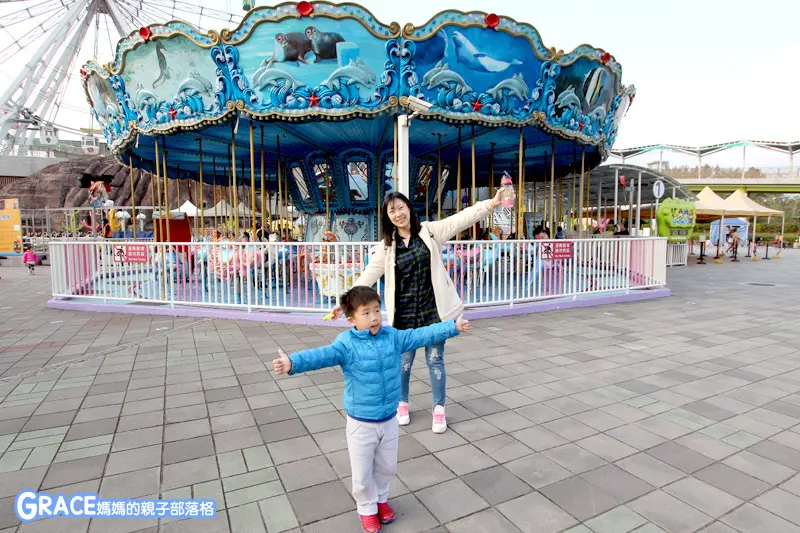 台北士林親子景點 | 兒童新樂園❤1日票只要100元就能玩【1-13大型遊具】入場攻略 + 園內免費沙坑、溜滑梯、大型球池 / 大人小孩都開心~! (107年2月14號試辦到12/31止)