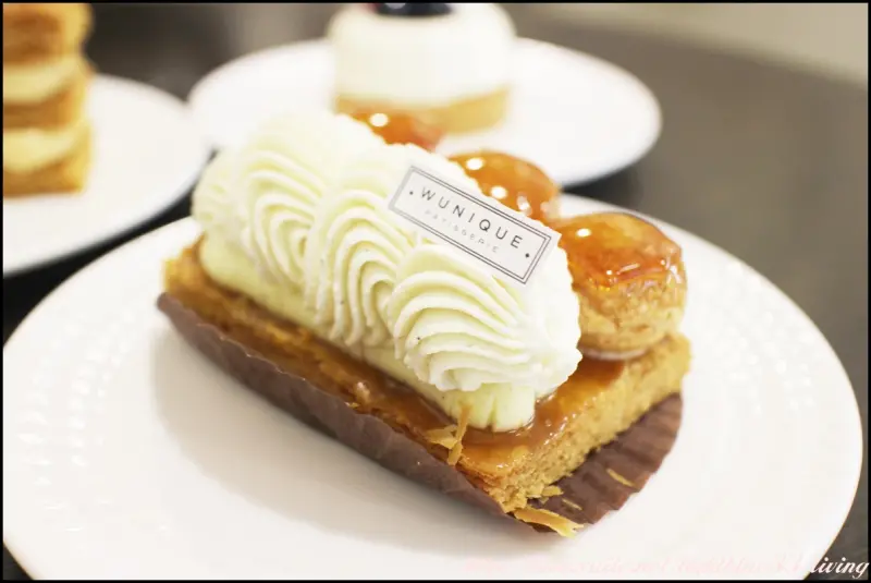 [ 六張犁站．安和路美食 ] WUnique Pâtisserie無二法式烘焙～讓人瘋狂感到幸福的千層派與每日限定款甜點