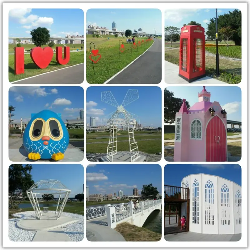 為愛情和幸福點妝的婚紗公園-大台北都會公園