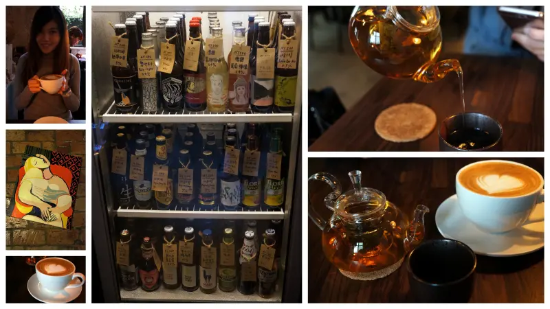 (胖樺食記)台北市捷運大安森林公園站韓系咖啡廳2J Café。好咖啡伴隨一整天的寧靜愜意。              