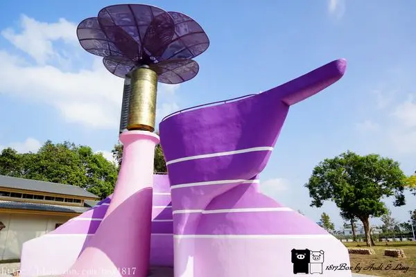 【台中。新社】星願紫風車。台中新社最新外拍景點