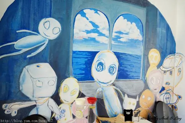 【台中。西區】 à la sha café 。注意！！外星人出沒台中美術館綠園道