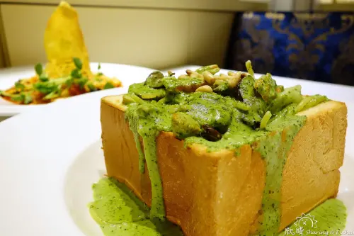 食。台北。花間蜜Flowers Honey+意想不到的法式寬敞空間，居然賣蔬食料理