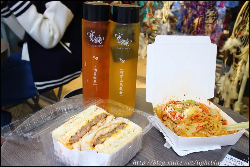 [ 台北車站美食 ] 寶舖黃金炙燒吐司～隱身台北後車站批發商圈的平民美食早午餐，冷泡茶新品上市