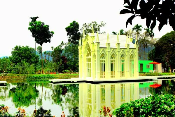 【嘉義。竹崎】戀戀山門婚紗拍攝基地。哥德式水上教堂現身