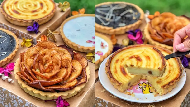 台南人氣餐廳「食下有約」新推出獨家品牌【揪嗨派】四款華麗又美味的甜點 全站消費滿999元免運！送禮自用兩相宜 台南美食l安平區美食 | 小白只饗ㄔ美食