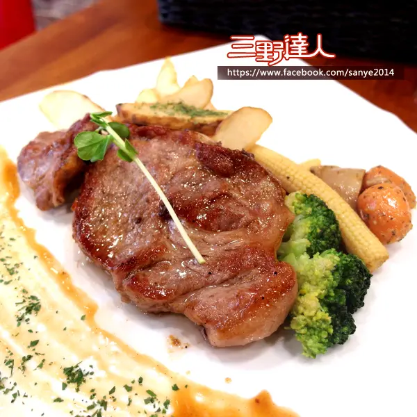  【三野達人】原肉排餐與手打漢堡~美味大滿足~~