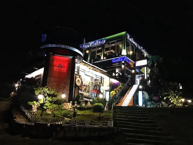 【彰化】銀河鐵道｜俯瞰夜景、欣賞呼嘯而過的高鐵＊