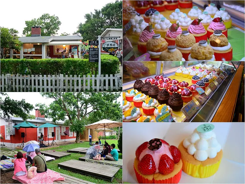 【台北│美食】陽明山的祕境，充滿著夢幻甜點的小屋，又可野餐聽現場演唱。亞尼克夢想村2號店