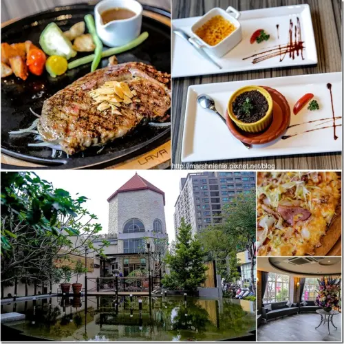 桃園│台灣也有城堡餐廳！？優美環境搭配精緻餐點 ~洋朵庭園餐廳-國際店門市