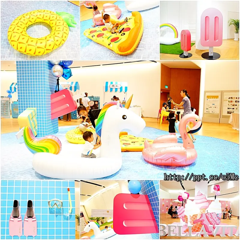 【BELLAVITA百貨】市政府捷運站～IG熱門打卡景點，免費入場，好萊塢影城裝置藝術×沁涼小市集(9/15~9/26止)