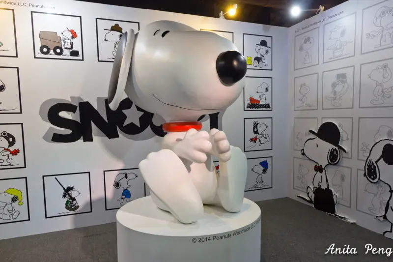 【展覽．台北】超好拍超可愛超療癒，史努比迷非看不可的～SNOOPY