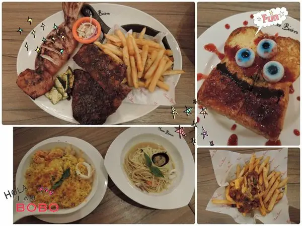 [食記。美式] ♥♥ Housebistro 好適廚坊 之 萬聖節就是要吃眼睛啊 捷運西湖站 ♥♥