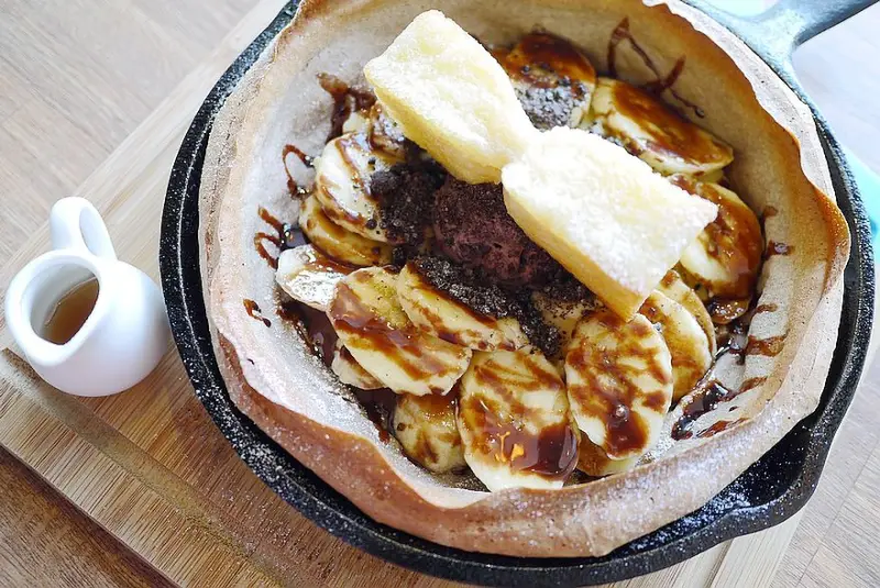 【台北】芝山 Kinfolk_Cheese & Coffee 香蕉巧克力焙鍋鬆餅‧早午餐‧輕食‧甜點‧咖啡‧下午茶♥♥♥