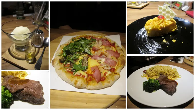 (食記)王品旗下新秀ita義塔‧創義料理。台北市重慶南路交通便利。餐點表現中規中矩。飲料甜點創意十足滋味普普。              