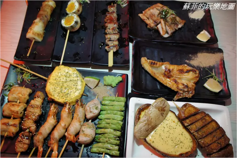 《永和樂華夜市串燒》燒鳥串道～ 創意的串燒 意外的驚喜、驚艷讚不絕口 好吃再回味 