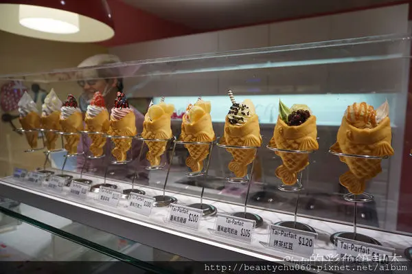 台北信義‧日本甜點‧【Tai-Parfait鯛百匯】要不要這麼好吃又可愛啊!!