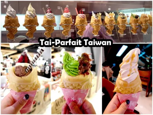 【台北信義】Tai-parfait Taiwan鯛百匯！創意鯛魚燒甜點店！可愛又好吃！(捷運市政府站)