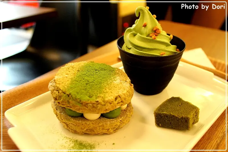 〈下午茶〉和茗甘味處。芳香園之抹茶好香 @台北市金華街