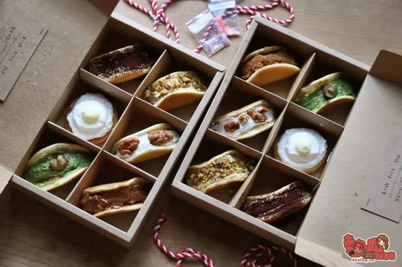 【台南甜點】台南首間「半月燒寶盒」開賣！六款不同風味一次吃到，天天限量手工製作只有20盒：kokoni cafe - 熱血玩台南。跳躍新世界