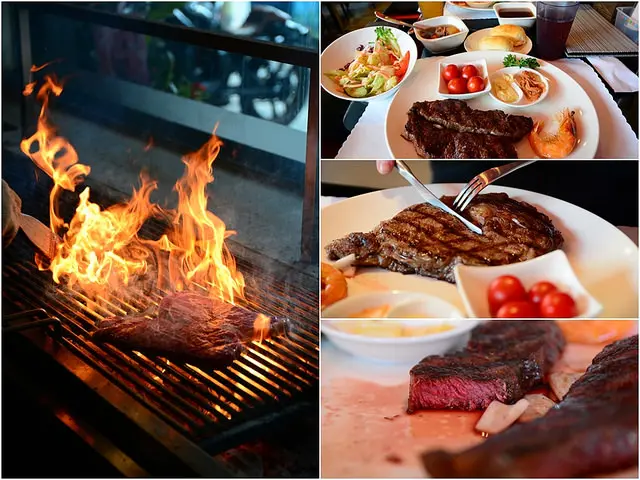 【台北│美食】永和進駐碳烤牛排，烈火瞬間鎖住肉汁。熱火鮮切碳烤牛排館