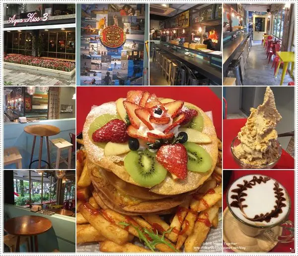 【食記】台北師大夜市▶Aqua kiss水吻3♥超特別的pizza千層塔。酥脆口感包準滿足★