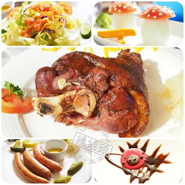 【礁溪美食】艾德堡德國城堡民宿品嚐正統德國豬腳套餐