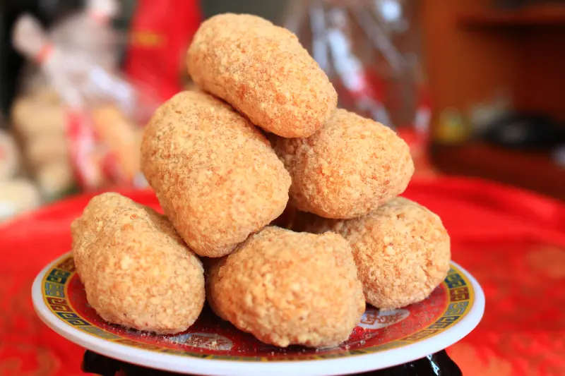 【溪湖】限定版伴手禮秋冬才有營業賣土豆粩❤盛東珍餅行 