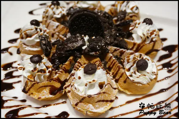 【食記】捷運市政府 No.5 Café ~ 女孩下午茶首選~超美味藍帶鬆餅 ♥